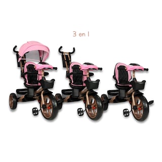 Foto 8 | Foto 8 | Triciclo Premium Con Empuje Capitonado Y Sonido Noni Is-x1