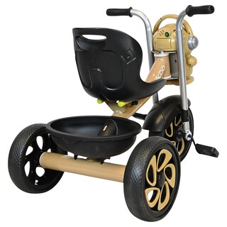 Foto 6 | Foto 6 | Triciclo Para Niños Astronauta Con Luz Sonido Ruedas De Eva Y Canasta Trasera Apto A Partir De 2 Años Soporta Hasta 20 Kg Dorado