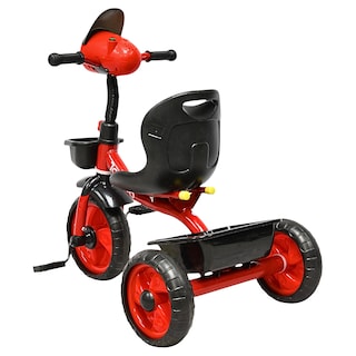 Foto 6 | Foto 6 | Triciclo Para Niños Torreta Con Luz Y Sonido Ruedas De Eva Apto A Partir De 2 Años Soporta Hasta 20 Kg - Rojo
