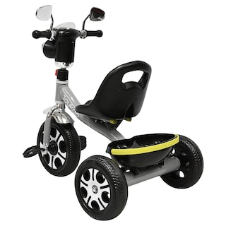 Foto 6 | Foto 6 | Triciclo Para Niños Faro Con Luz Y Sonido Espejos Ruedas De Eva Apto A Partir De 2 Años - Gris