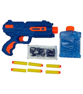 Foto 4 | Foto 4 | Pistola De Juguete Lanzador De Hidrogel 800 Gel Y 6 Dardos Azul