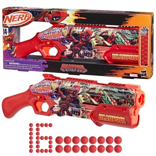 Foto 5 | Foto 5 | Blaster Nerf Marvel Deadpool Con 16 Rondas Acumuladas Rival 14+ - Venta Internacional.