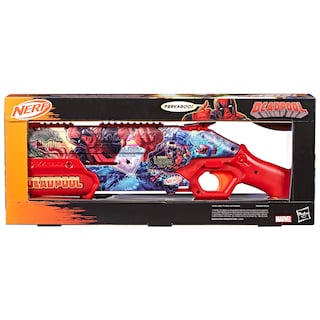 Foto 7 | Foto 7 | Blaster Nerf Marvel Deadpool Con 16 Rondas Acumuladas Rival 14+ - Venta Internacional.