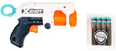 Foto 2 | Foto 2 | Lanzador De Dardos De Espuma Xshot Excel Fury 4 Con 8 Dardos Multicolor - Venta Internacional.