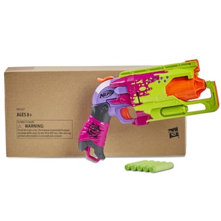 Foto 2 | Foto 2 | Lanzador Nerf Zombie Strike Hammershot Blaster Splatter 5 Dardos - Venta Internacional