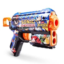 Lanzador de Dardos de Juguete Xshot Skins Flux Sonic The Hedgehog 8 Dardos