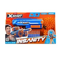 Xshot Pistola De Juguete Insanity Ragefire 24 Dardos