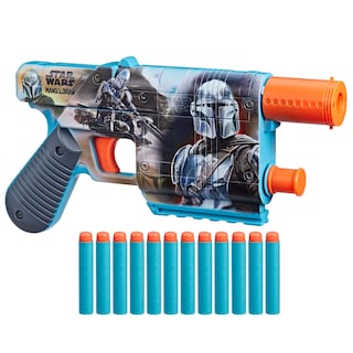 Foto 1 | Foto 1 | Dart Blaster Nerf Star Wars The Mandalorian Con 12 Dardos De Élite - Venta Internacional.