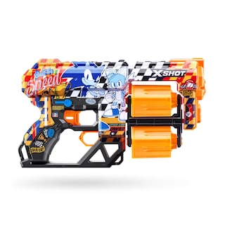 Foto 7 | Foto 7 | Toy Foam Blaster X-shot Skins Dread Sonic Con 24 Dardos Zuru - Venta Internacional.