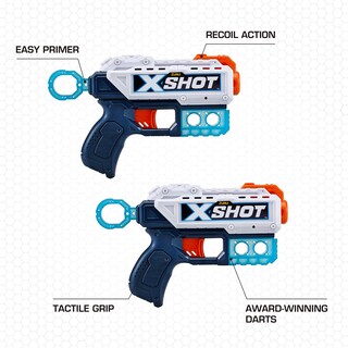 Foto 6 | Foto 6 | Blaster Xshot Excel Double Kickback Con 8 Dardos Y 6 Latas Zuru - Venta Internacional.
