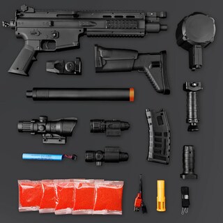 Foto 4 | Foto 4 | Pistola De Hidrogel Belug Láser Negro 16pz