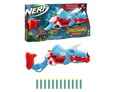 Foto 1 | Foto 1 | Lanzador Nerf Tricera Blast Dinosquad Para Niño