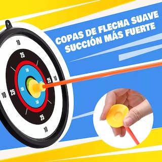 Foto 2 | Foto 2 | Set de Tiro Arco con 8 Flechas de Juguete Eo Safe Imports 12 Piezas