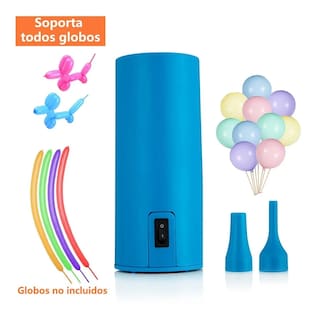 Foto 3 | Foto 3 | Bomba para Inflar Globos Malubero color Azul Eléctrica