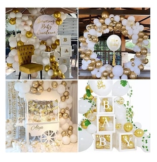 Foto 5 | Foto 5 | Kit de Globos para Decoración Baby Shower