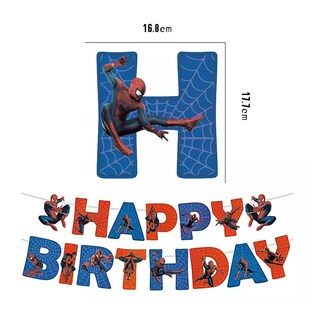 Foto 4 | Foto 4 | Kit De Decoraciones Para Fiesta De Cumpleaños Hombre Araña