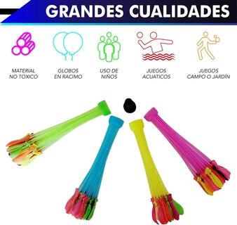 Foto 4 | Foto 4 | 555 Globos Mágicos de Agua Autosellante