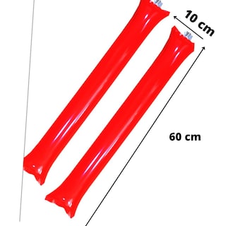 Foto 2 | Foto 2 | Aplaudidores Inflables 20 Piezas Anaranjado