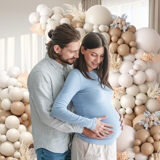 Foto 5 | Foto 5 | Kit De Guirnaldas Con Forma De Arco Con Forma De Globo Feyg Netural Bear Baby Shower - Venta Internacional.