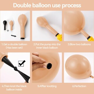 Foto 7 | Foto 7 | Kit De Guirnaldas Con Forma De Arco Con Forma De Globo Feyg Netural Bear Baby Shower - Venta Internacional.