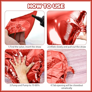 Foto 7 | Foto 7 | Kit De Pared Con Globos Feyg, Rojo, Negro Y Dorado Metalizado, 48 Cm, 25 Unidades - Venta Internacional.