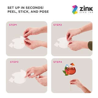 Foto 3 | Foto 3 | Photo Booth Props Zink Para Fiesta De Cumpleaños, 25 Unidades, Multicolor - Venta Internacional.