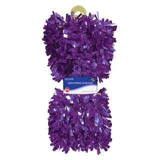 Foto 4 | Foto 4 | Guirnalda Con Forma De Guirnalda Metálica, 4 M X 4,5 Cm, Color Morado - Venta Internacional.