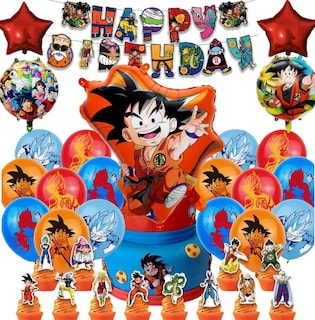 Foto 1 | Foto 1 | Kit Xtellar 36 Globos Para Dragon Ball Goku Anime Decoraciones