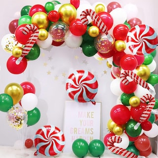 Foto 1 | Foto 1 | Kit De Guirnaldas Con Forma De Arco Con Globos Guasslee Christmas, Paquete De 101 - Venta Internacional.