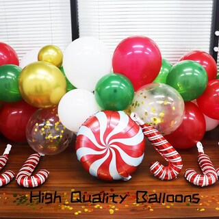 Foto 3 | Foto 3 | Kit De Guirnaldas Con Forma De Arco Con Globos Guasslee Christmas, Paquete De 101 - Venta Internacional.