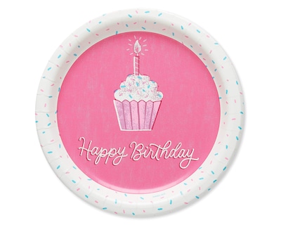 Foto 1 | Foto 1 | Platos De Postre Con Diseño De Unicornio American Greetings, Suministros Para Fiestas - Venta Internacional.