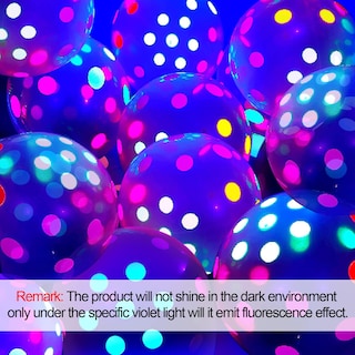 Foto 5 | Foto 5 | Artículos De Fiesta Para Skylety Que Brillan En La Oscuridad Con Globos De Neón - Venta Internacional.
