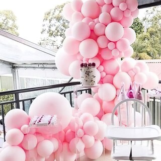 Foto 6 | Foto 6 | Balloon Partywoo, Color Rosa Pastel, 85 Unidades, Diferentes Tamaños - Venta Internacional.