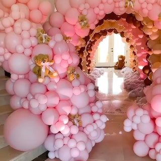 Foto 7 | Foto 7 | Balloon Partywoo, Color Rosa Pastel, 85 Unidades, Diferentes Tamaños - Venta Internacional.