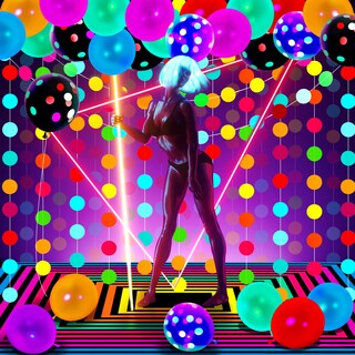 Foto 2 | Foto 2 | Artículos De Fiesta Skylety Glow In The Dark Neon Con Globos - Venta Internacional.