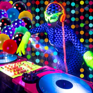 Foto 3 | Foto 3 | Artículos De Fiesta Skylety Glow In The Dark Neon Con Globos - Venta Internacional.