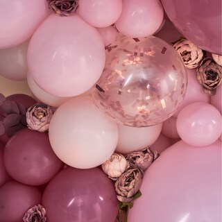 Foto 5 | Foto 5 | Kit De Arco Con Forma De Globo Partywoo Dusty Rose Con 140 Piezas, Color Rosa - Venta Internacional.