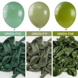Foto 4 | Foto 4 | Balloon Partywoo Sage Green 152 Unidades De Diferentes Tamaños - Venta Internacional.