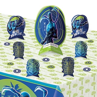 Foto 3 | Foto 3 | Kit De Centro De Mesa Amscan Blue Beetle (juego De 27 Piezas) - Venta Internacional.
