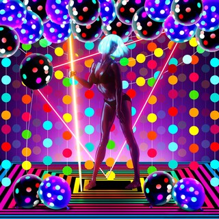 Foto 3 | Foto 3 | Artículos De Fiesta Skylety Glow In The Dark Neon Con Globos - Venta Internacional.