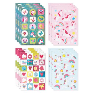 Foto 2 | Foto 2 | Pegatinas American Greetings, 392 Unidades, Para Niños, Unicornios - Venta Internacional.