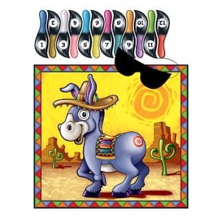 Foto 1 | Foto 1 | Juego Party Accessory Beistle Donkey Con Máscara Y 12 Colas - Venta Internacional.