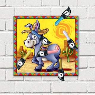 Foto 4 | Foto 4 | Juego Party Accessory Beistle Donkey Con Máscara Y 12 Colas - Venta Internacional.