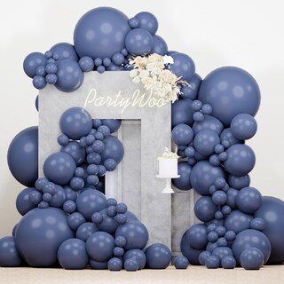 Foto 1 | Foto 1 | Balloon Partywoo, Color Azul Oscuro, 138 Unidades, Diferentes Tamaños - Venta Internacional.