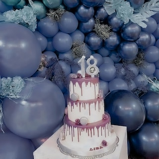 Foto 5 | Foto 5 | Balloon Partywoo, Color Azul Oscuro, 138 Unidades, Diferentes Tamaños - Venta Internacional.