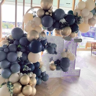Foto 6 | Foto 6 | Balloon Partywoo, Color Azul Oscuro, 138 Unidades, Diferentes Tamaños - Venta Internacional.