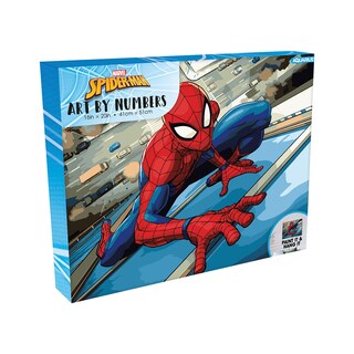 Foto 1 | Foto 1 | Kit Paint By Number Aquarius Spider-man Web Crawler 40 X 50 Cm - Venta Internacional.