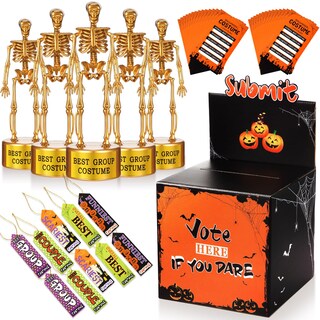 Foto 1 | Foto 1 | Suministros Para Fiestas De Halloween Sratte, 56 Unidades, Con Concurso De Disfraces - Venta Internacional.
