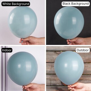Foto 2 | Foto 2 | Globos Partywoo Pale Aqua De 12 Pulgadas, 101 Unidades, Para Decoración - Venta Internacional.