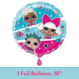 Foto 2 | Foto 2 | Set Único De Globos Lol Balloons Para Fiesta De Cumpleaños De Látex Y Aluminio - Venta Internacional.